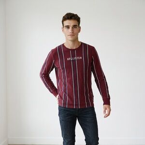 Hollister long sleeve top large